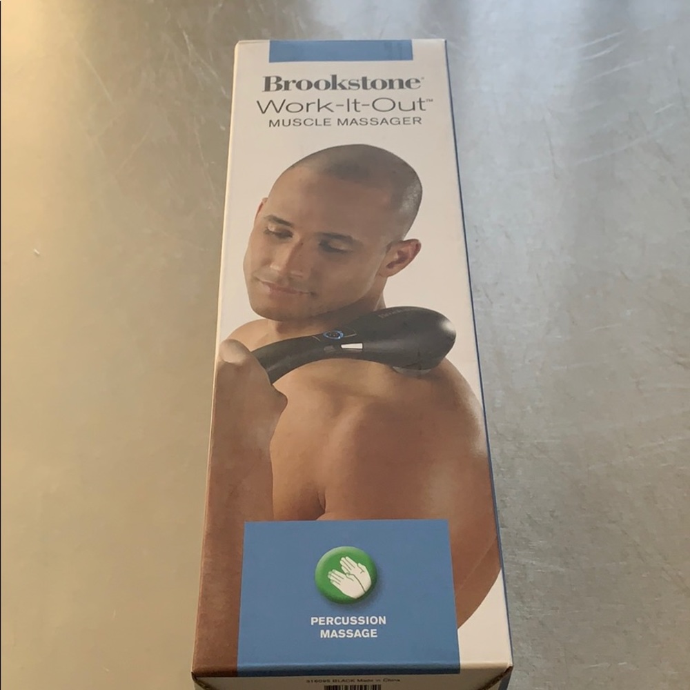 Brookstone Work-it-Out muscle Massager